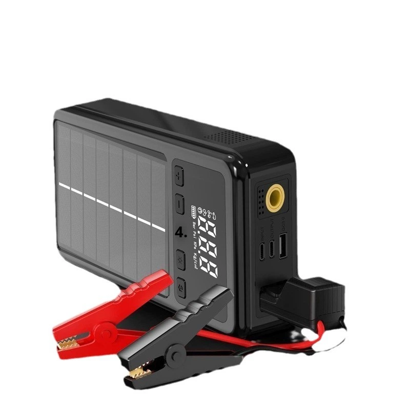 Solar Jump Starter Power Bank - MPPT Solar Car Jump Starter Power