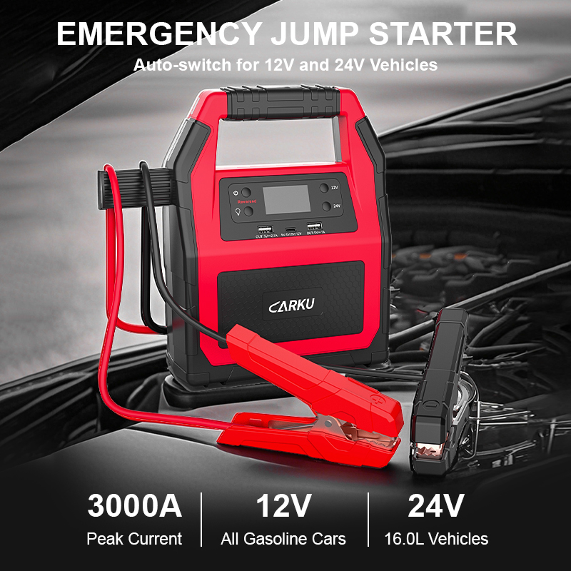 Jump Starter 24V Heavy Duty - Heavy Duty 24V Booster With Smart