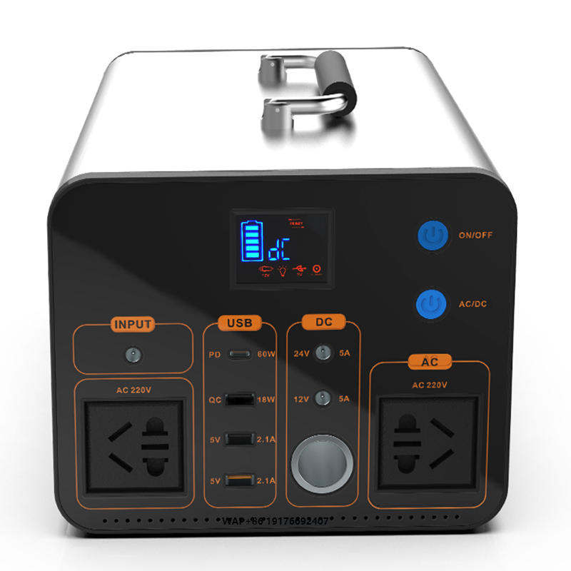Solar Jump Starter Power Bank - Solar Portable Power Station 1000W Car