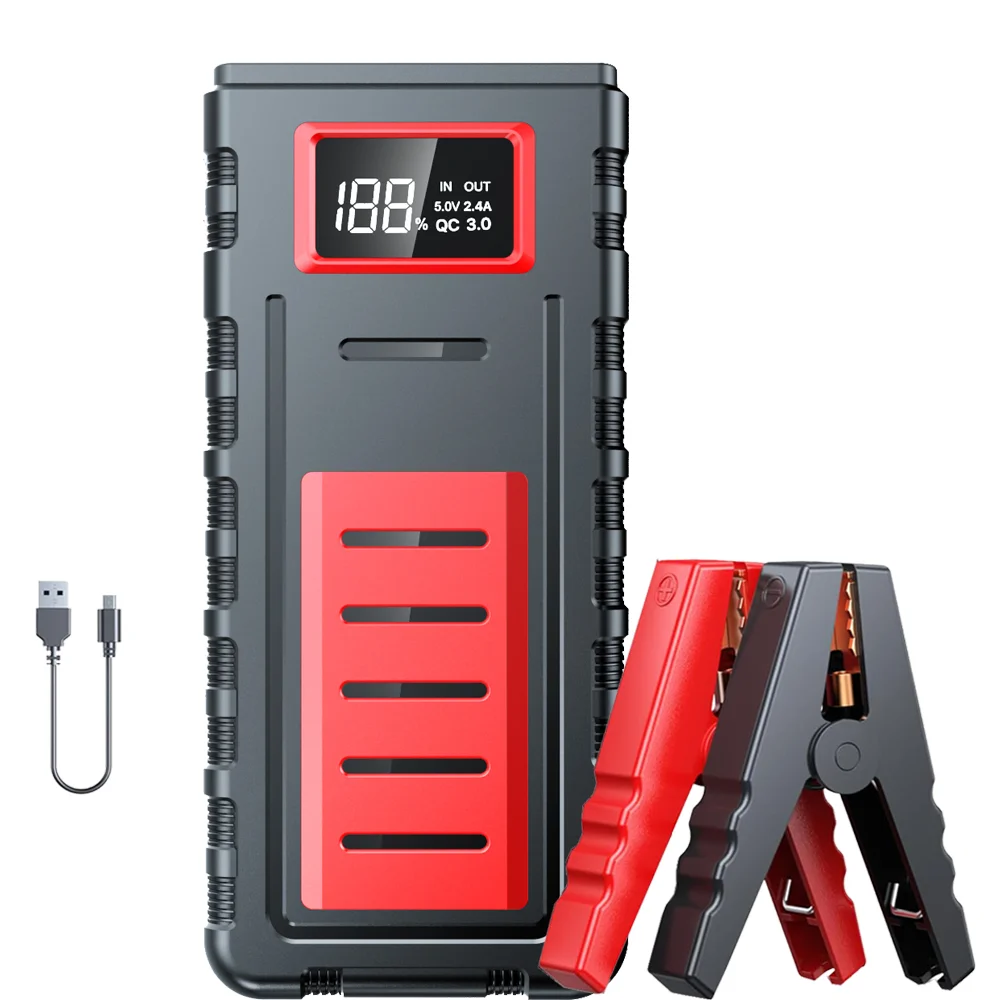 Jump Starter Power Bank 20000Mah - 30000mAh 12V Car Jump Starter Booster