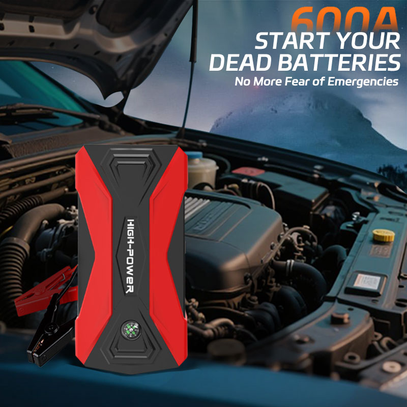 Lithium Jump Starter 3000A Peak - 3000A Peak 29800mAh 12V Car Jump