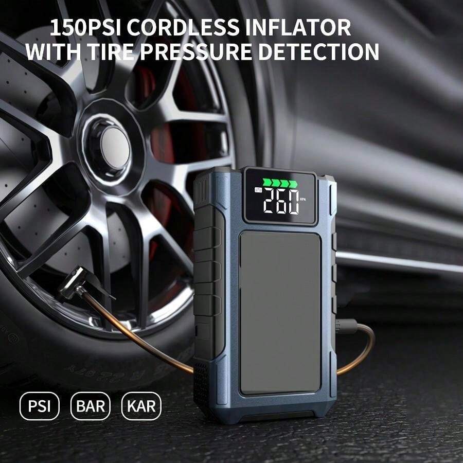 Portable Jump Starter 4000A - [4000A Peak | Portable] 4000A Peak