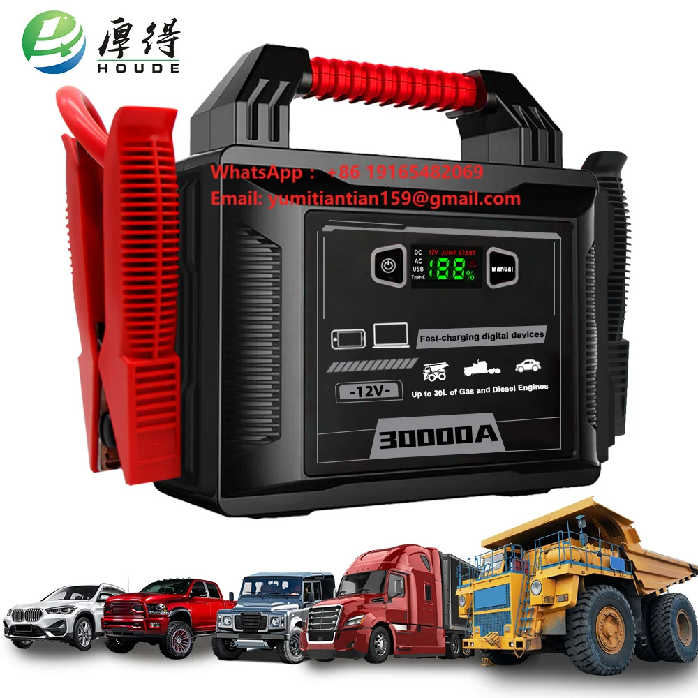 Jump Starter 24V Heavy Duty - 30000A Heavy Duty Jump Starter 12V/24V