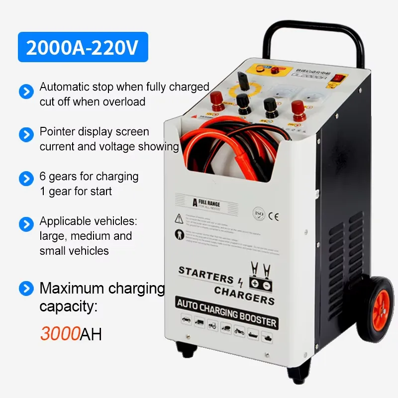 2000A Car Jump Starter 12V 24V - Jump Starter 24V Heavy Duty recension och pris