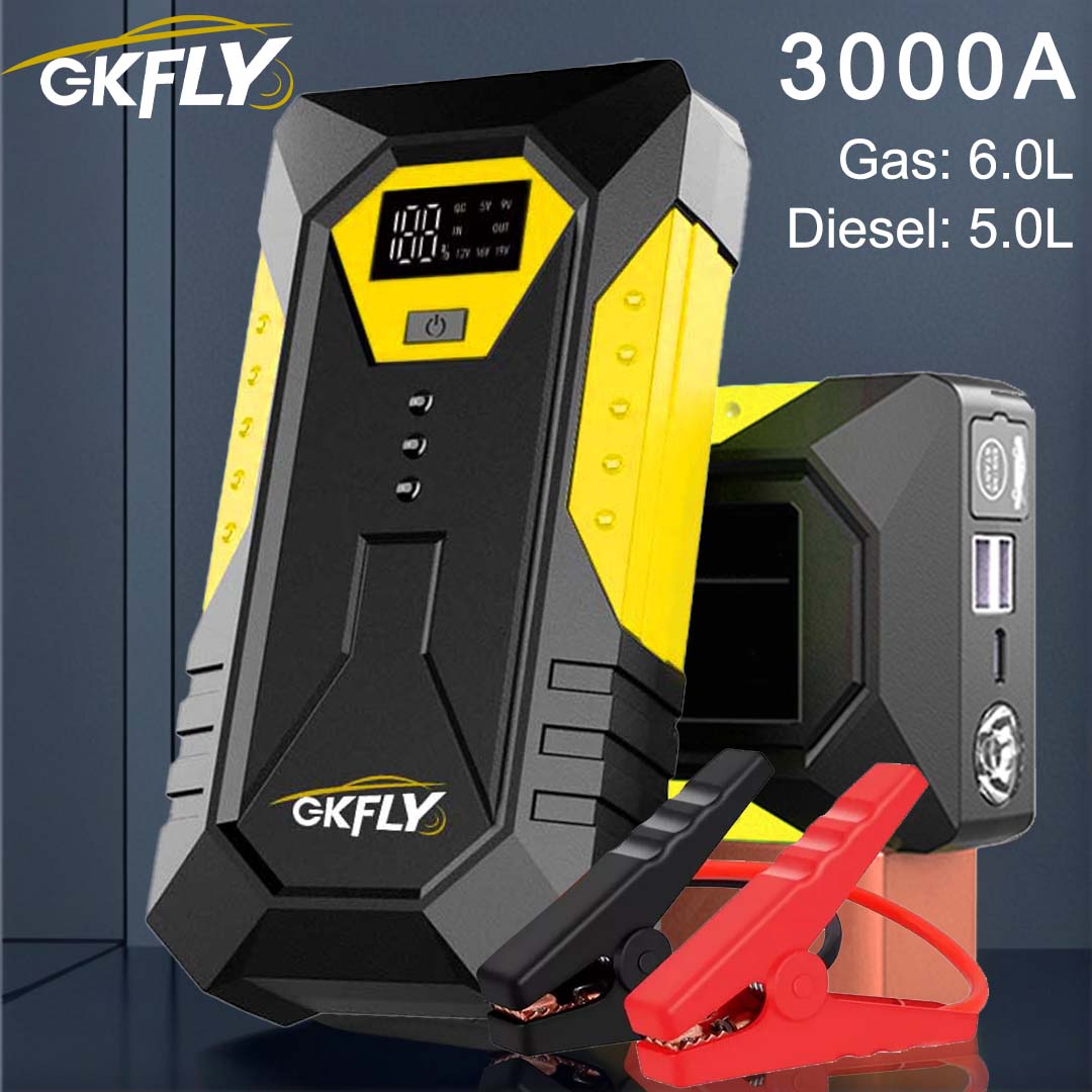 GKFLY Jump Starter Power Bank  - Portable Jump Starter 4000A recension och pris