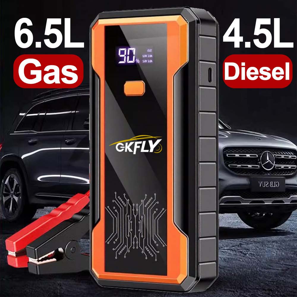 GKFLY 4000A Car Battery Emerge - Portable Jump Starter 4000A recension och pris