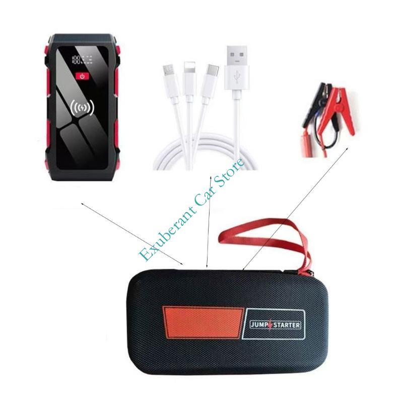 Vehicle Storage Box for Jump S - Jump Starter Case Hard Shell recension och pris