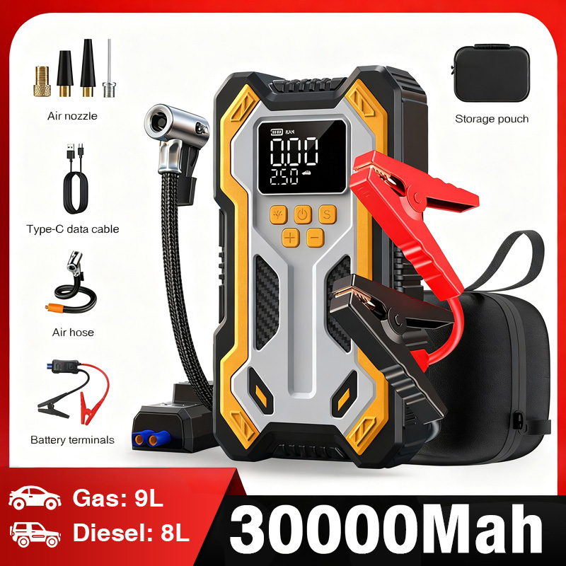 Jump Starter with Air Compress - Jump Starter With Air Compressor recension och pris