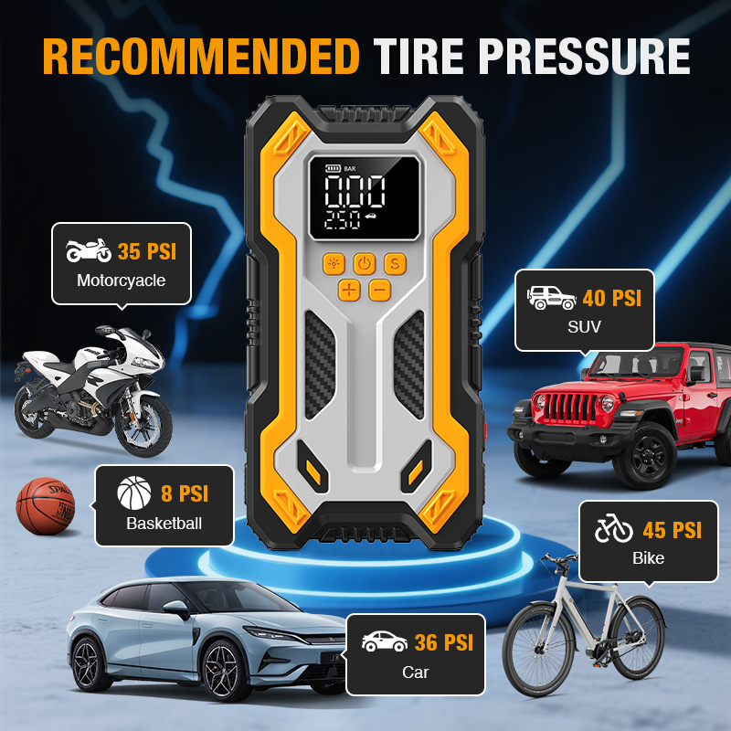 Jump Starter with Air Compress - Jump Starter With Air Compressor recension och pris
