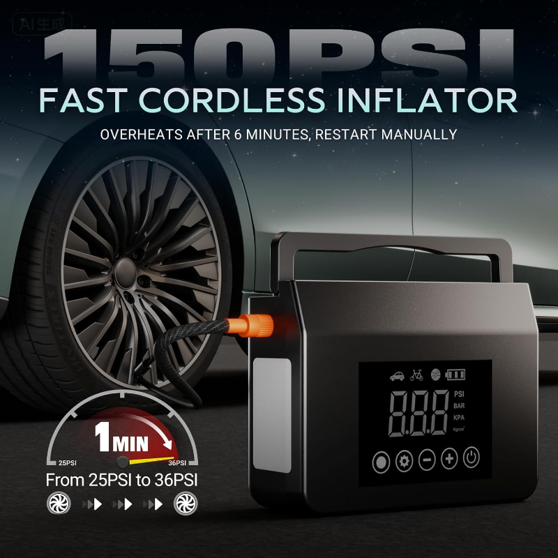 Hieha Portable Car Jump Starte - Portable Jump Starter 4000A recension och pris