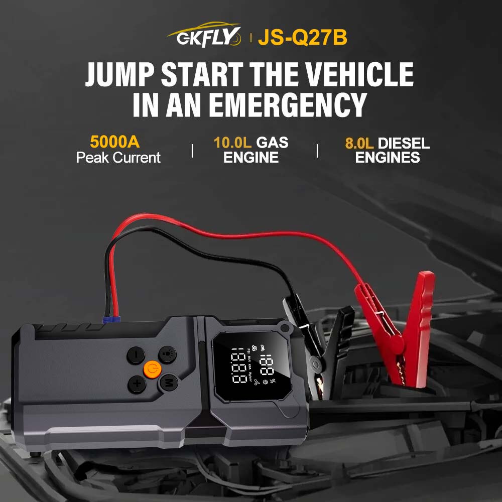 GKFLY 5000A 4-in-1 Jump Starte - Jump Starter 12V Diesel recension och pris