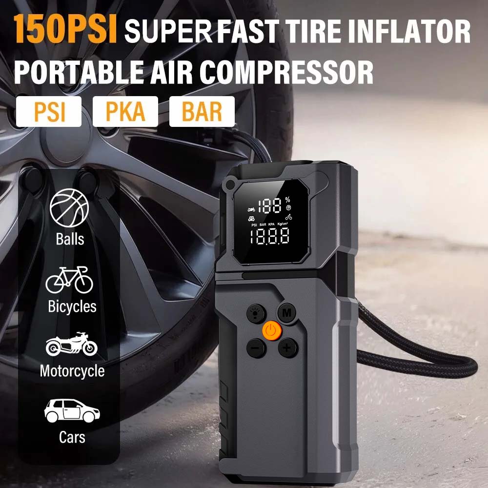 GKFLY 5000A 4-in-1 Jump Starte - Jump Starter 12V Diesel recension och pris