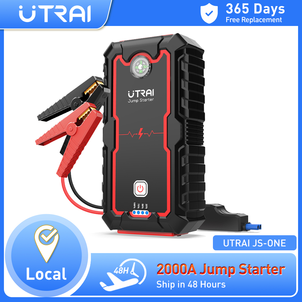 UTRAI Power Bank  2000A Jump S - Jump Starter Cable 2000A recension och pris
