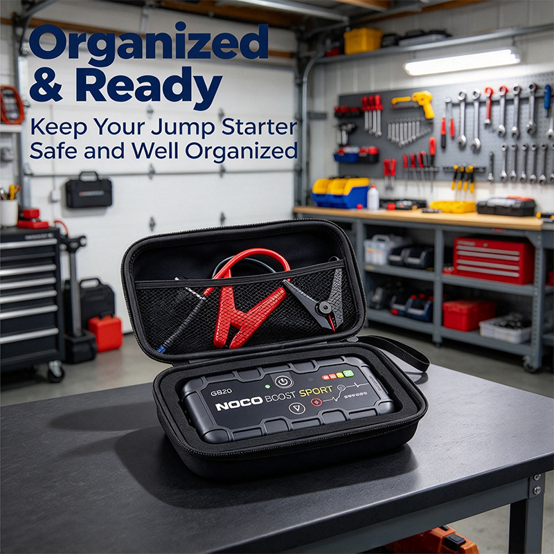 Protective Hard Shell Travel C - Jump Starter Case Hard Shell recension och pris