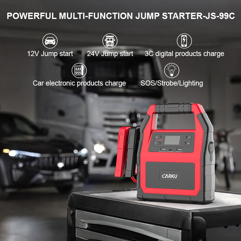 Heavy Duty 24V Booster With Sm - Jump Starter 24V Heavy Duty recension och pris