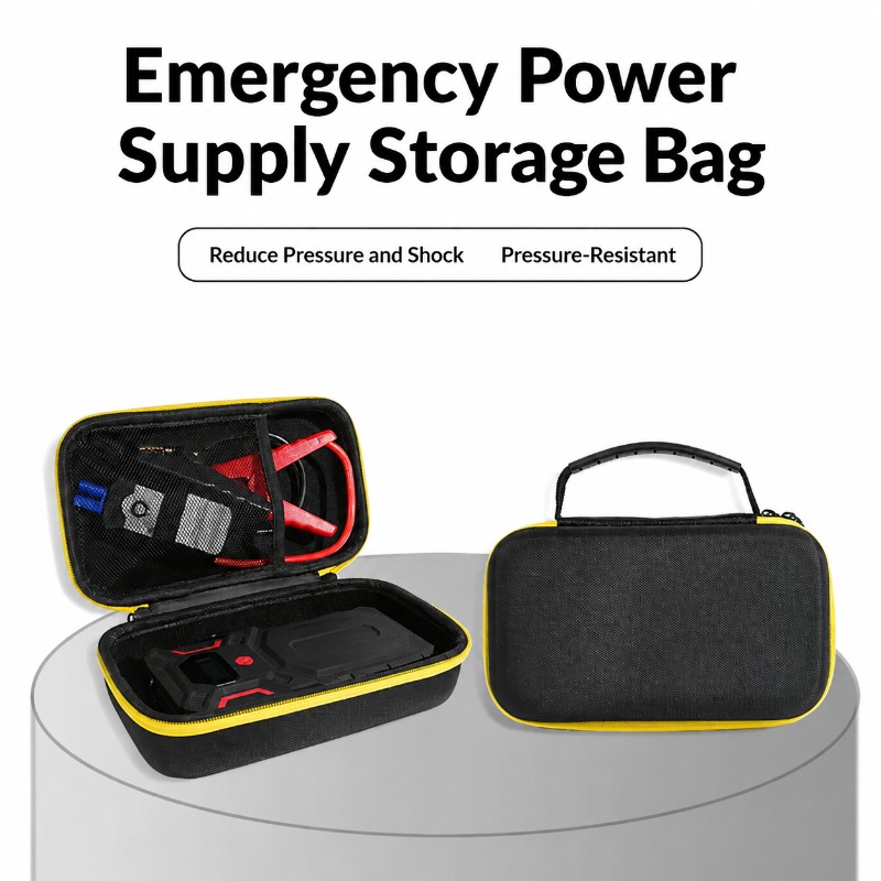Portable Hard‑shell EVA Storag - Jump Starter Case Hard Shell recension och pris