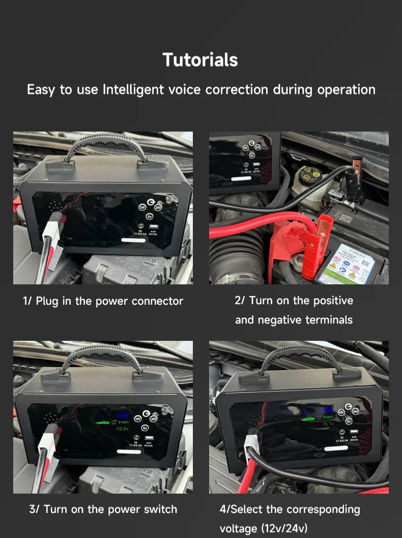 Car Jump Starter 12V 24V 6000A - Car Jump Starter 12V 24V Truck recension och pris