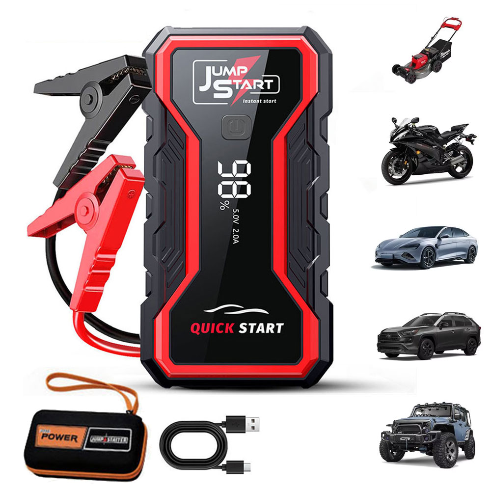 2-IN-1 Power Bank 1800A Jump S - Jump Starter With Air Compressor recension och pris