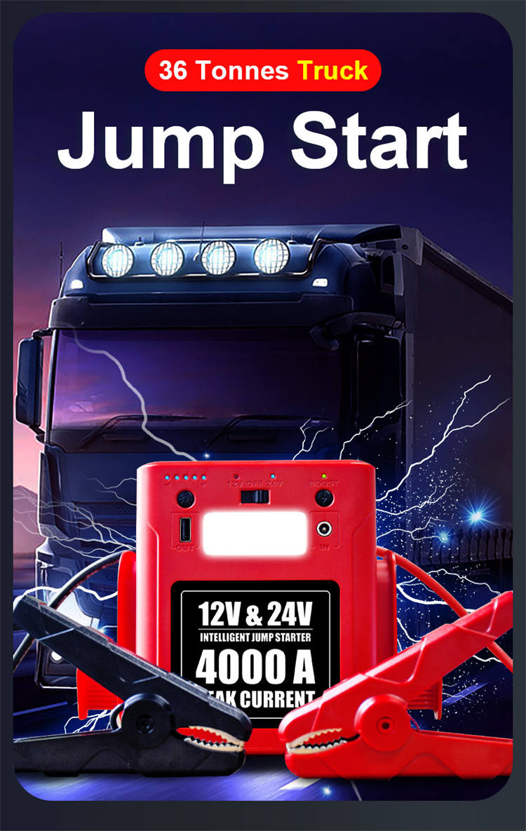 Portable 12V 24V Car Jump Star - Car Jump Starter 12V 24V Truck recension och pris