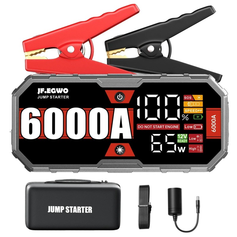 JFEGWO Car 4000A 6000A Portabl - Portable Jump Starter 4000A recension och pris