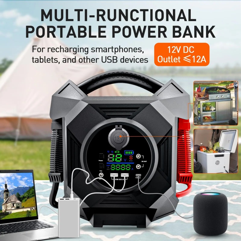High Power Multi-function Jump - Jump Starter 24V Heavy Duty recension och pris