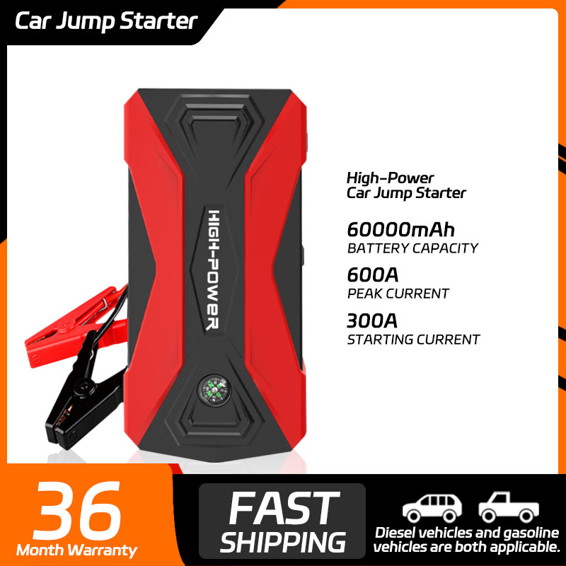 3000A Peak 29800mAh 12V Car Ju - Lithium Jump Starter 3000A Peak recension och pris