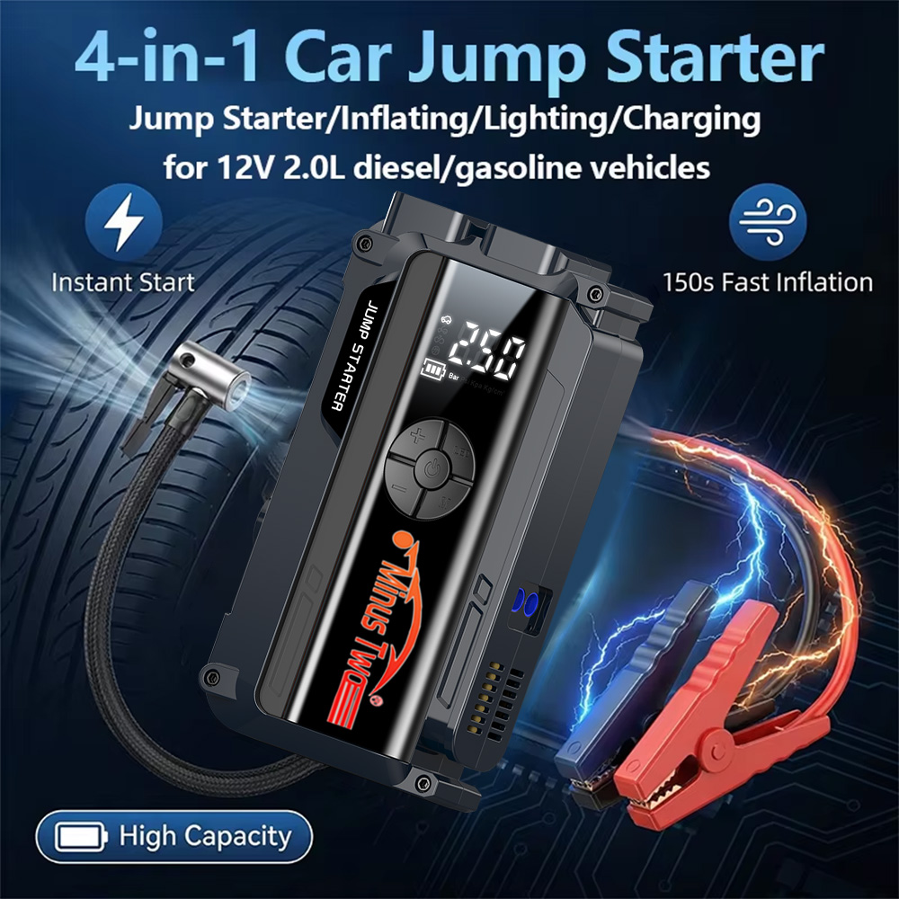 4 in 1 6000A Peak Car Jump Sta - Jump Starter 12V Diesel recension och pris
