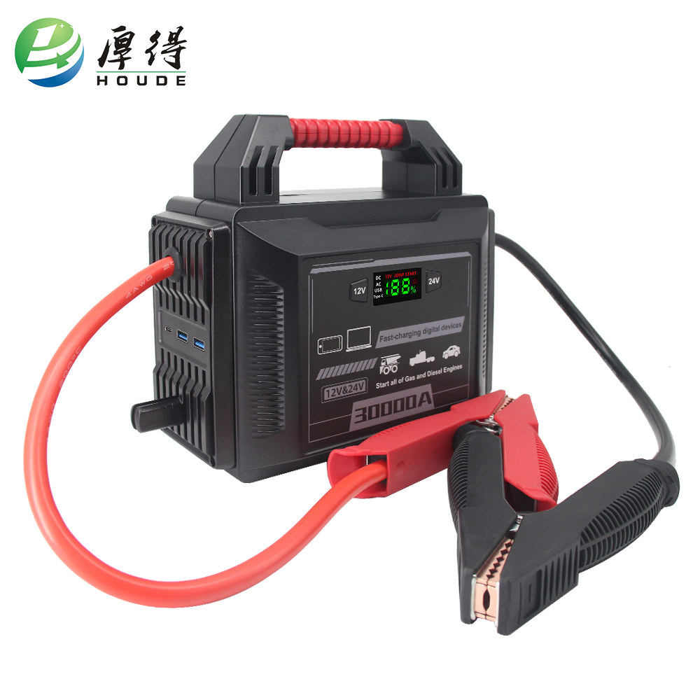 Portable 30,000A Lithium Heavy - Jump Starter 24V Heavy Duty recension och pris