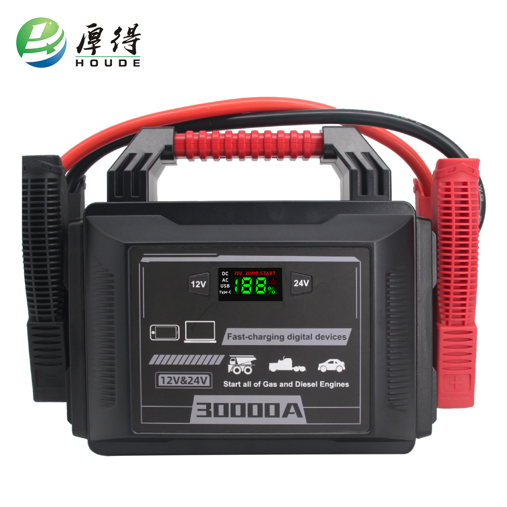 Portable 30,000A Lithium Heavy - Jump Starter 24V Heavy Duty recension och pris