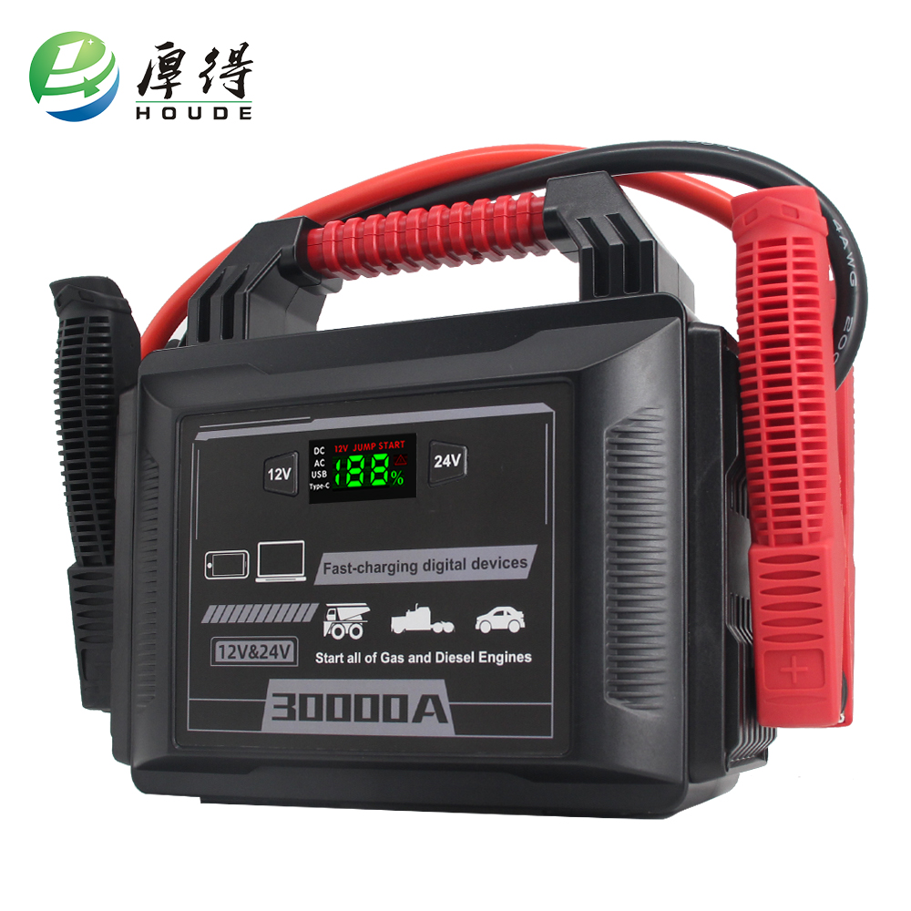 Portable 30,000A Lithium Heavy - Jump Starter 24V Heavy Duty recension och pris