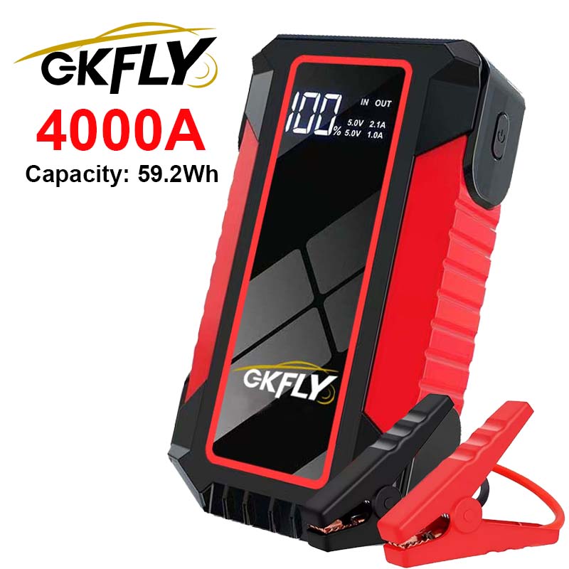 GKFLY 4000A Car Jump Starter 5 - Portable Jump Starter 4000A recension och pris