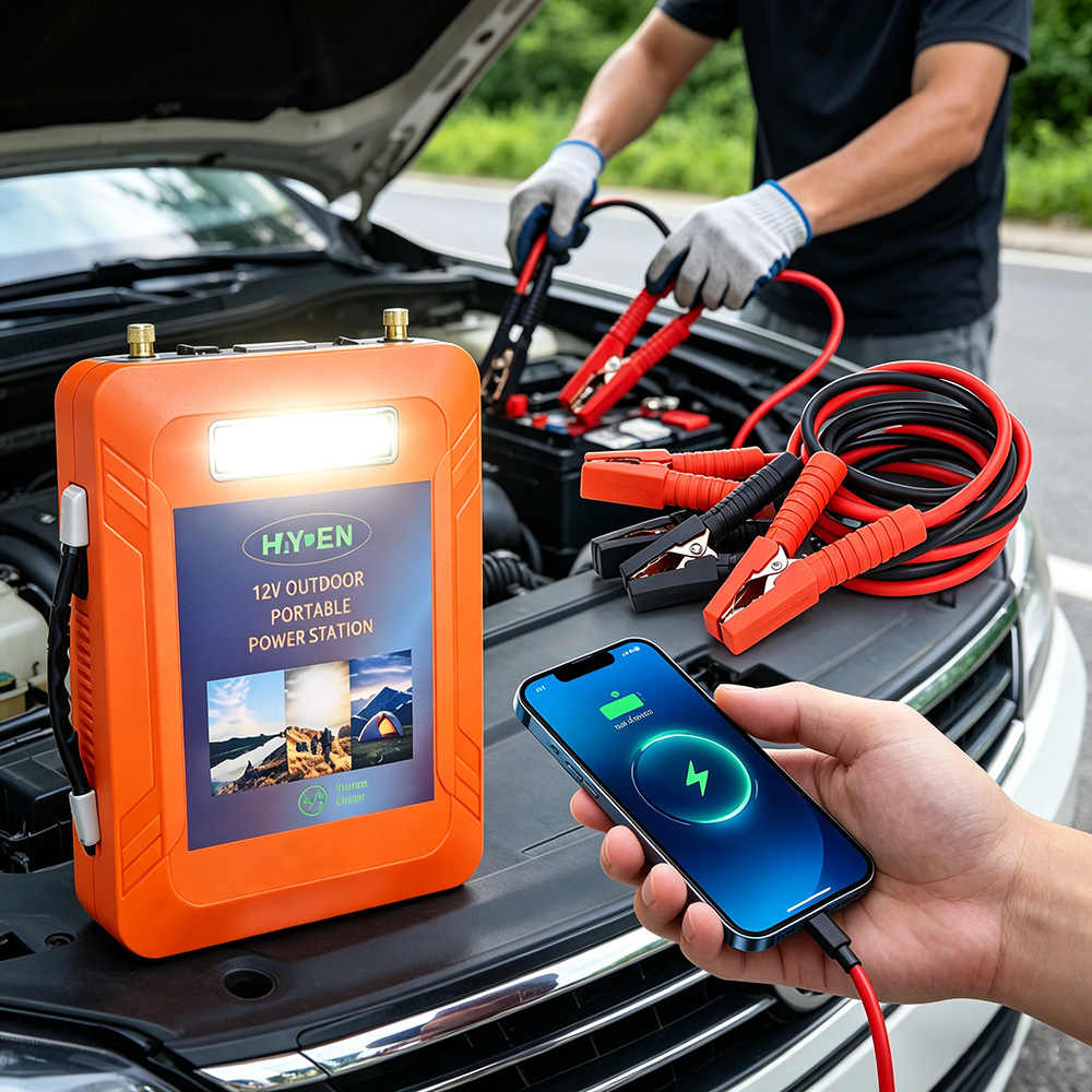 Automotive 12V LTO 2000A Jump  - Solar Jump Starter Power Bank recension och pris