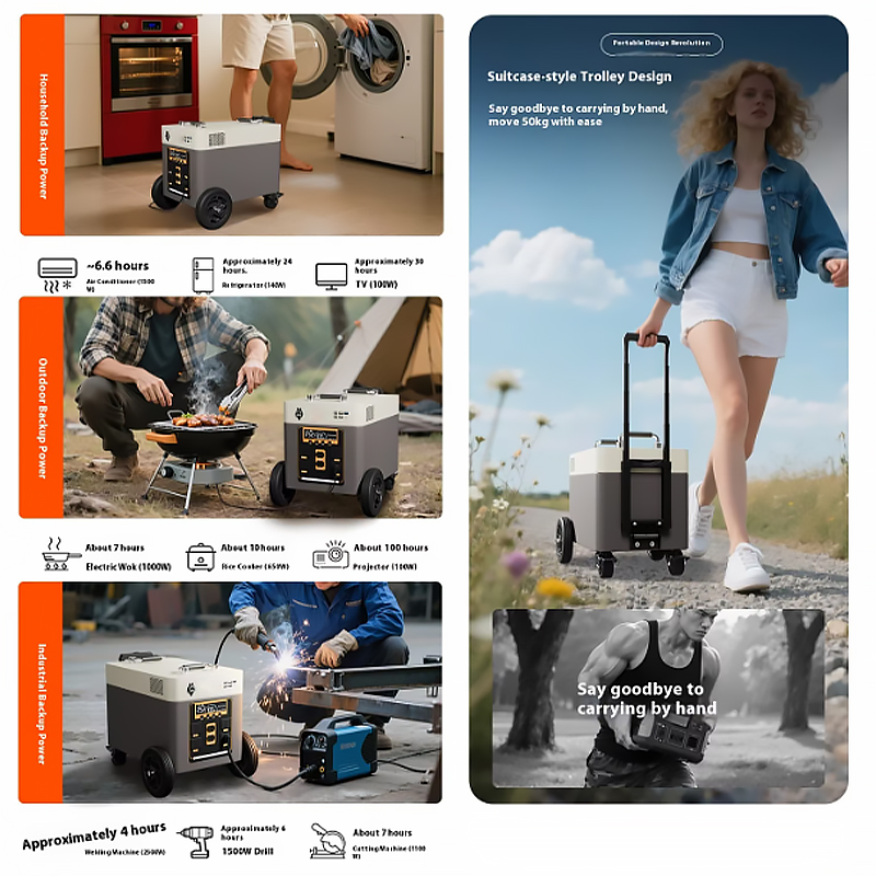 Portable Wheeled Power Bank La - Solar Jump Starter Power Bank recension och pris