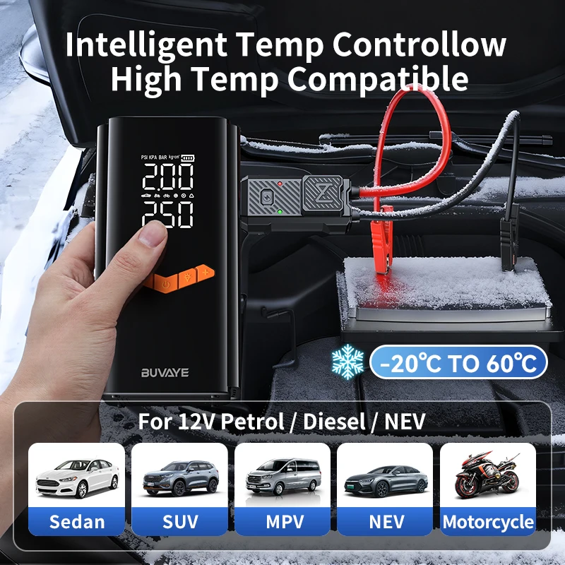 4-IN-1 Car Jump Starter With 1 - Jump Starter 12V Diesel recension och pris