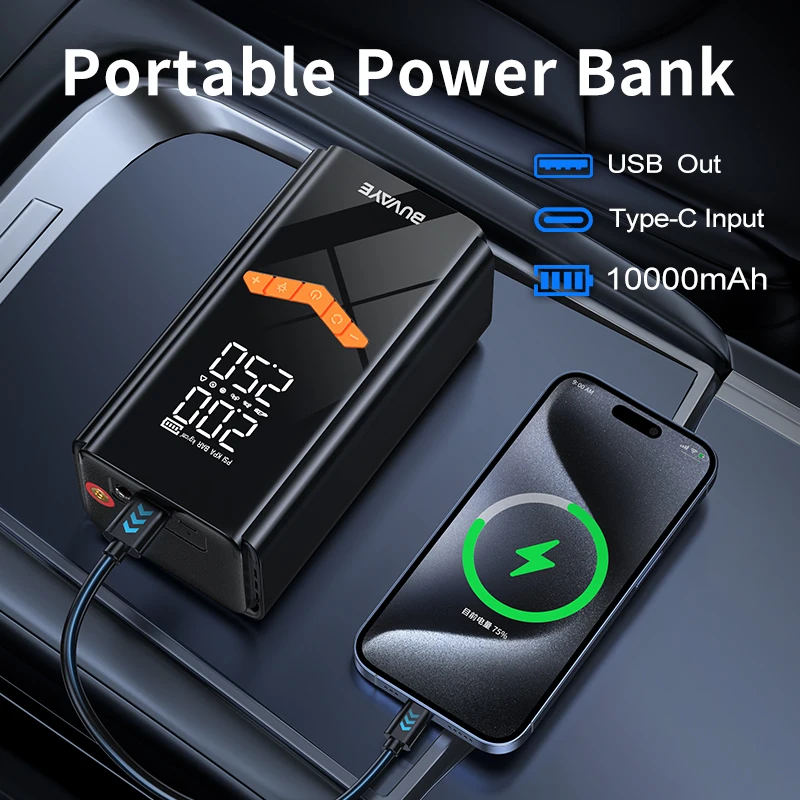 4-IN-1 Car Jump Starter With 1 - Jump Starter 12V Diesel recension och pris