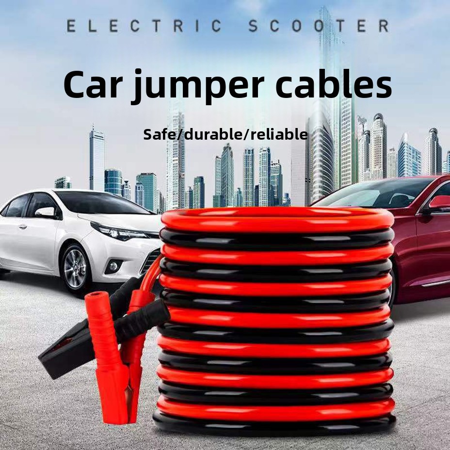 4 Meters 2000A Car Battery Boo - Jump Starter Cable 2000A recension och pris