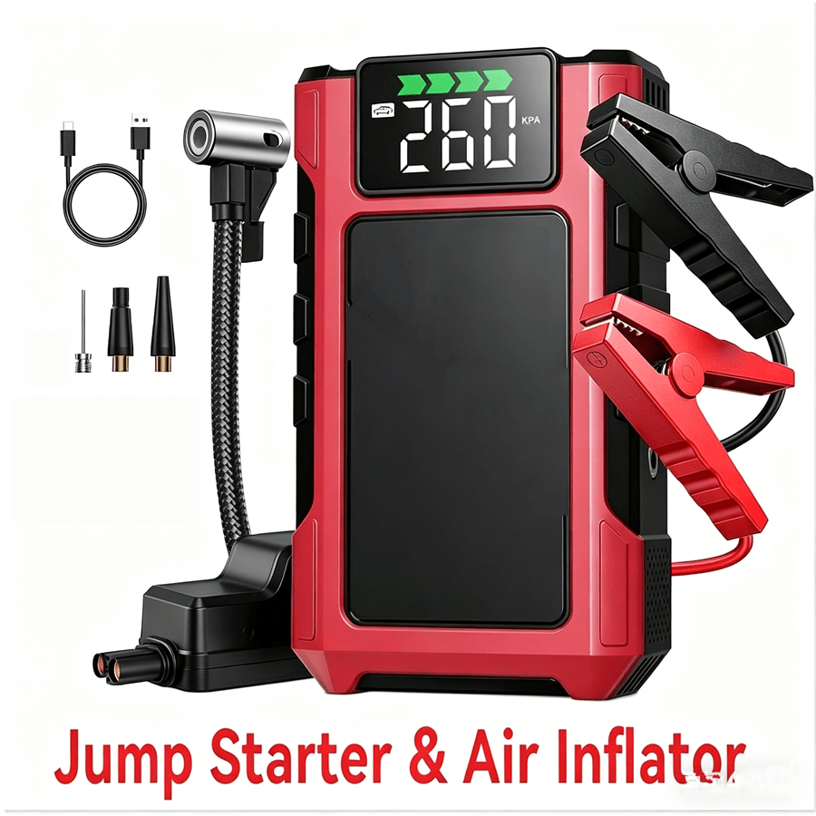 [4000A Peak | Portable] 4000A  - Portable Jump Starter 4000A recension och pris