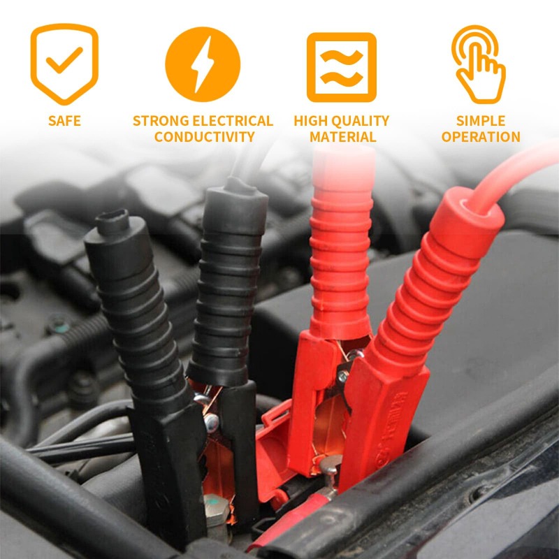 4M 2000A for Car SUV Truck   E - Jump Starter Cable 2000A recension och pris