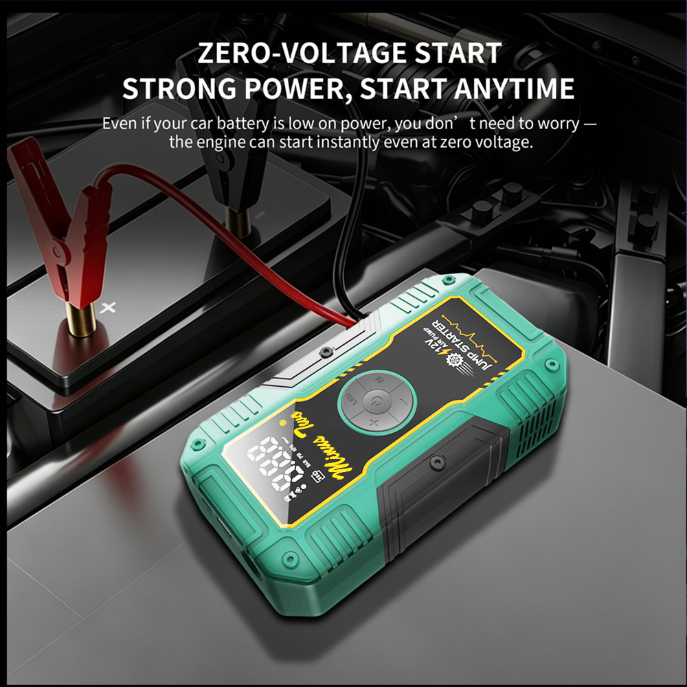 12V Car Jump Starter Power Ban - Jump Starter With Air Compressor recension och pris