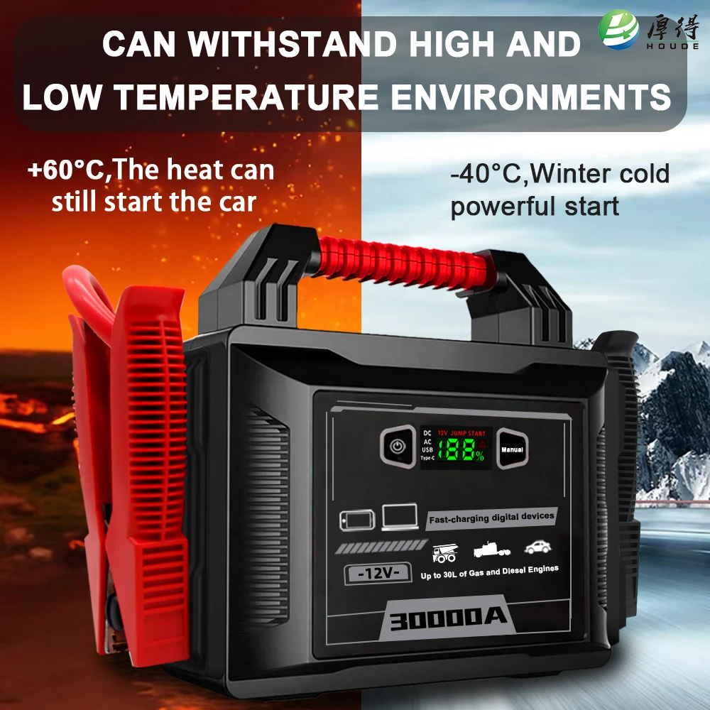 30000A Heavy Duty Jump Starter - Jump Starter 24V Heavy Duty recension och pris