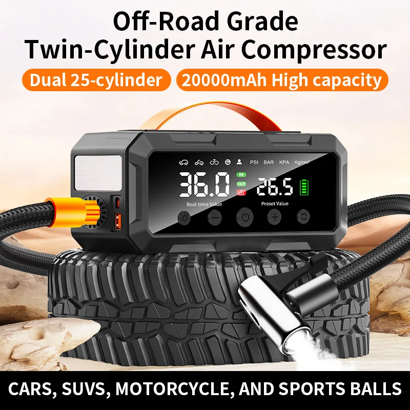 Motorcycle 20000mAh Wireless A - Jump Starter Power Bank 20000Mah recension och pris