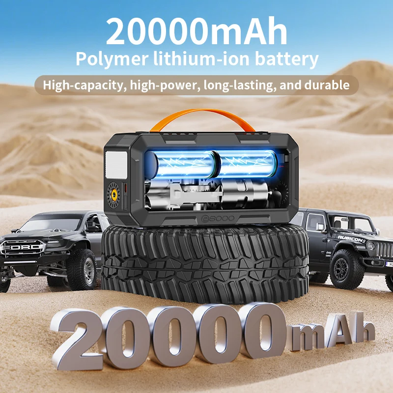 Motorcycle 20000mAh Wireless A - Jump Starter Power Bank 20000Mah recension och pris